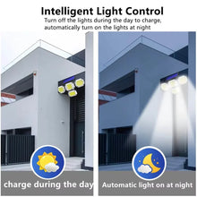 Load image into Gallery viewer, Solar Light Outdoor with Remote Control Double Motion Sensor Light 306/208 Led Wall Lamp IP65 Spotlight Exterior Garage Lighting