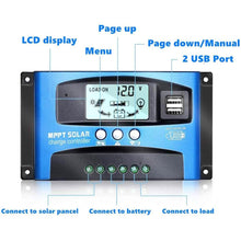 将图片加载到图库查看器,Solar Panel Regulator Charge Controller
