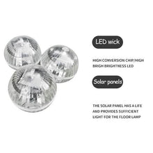Load image into Gallery viewer, Solar Powered Floating Pond Light Garden Swimming Pool Color Changing LED Lamp