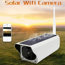 将图片加载到图库查看器,Solar Powered IP Camera with Rechargable Batteries HD 1080p Loop Recording