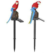 Load image into Gallery viewer, Solar Powered Parrot Garden Light IP65 Waterproof LED