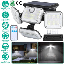 Load image into Gallery viewer, Solar Powered Wall Lights Outdoor Motion Sensor Lamps