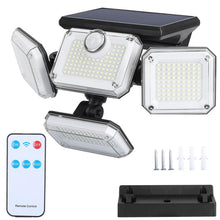 Load image into Gallery viewer, Solar Powered Wall Lights Outdoor Motion Sensor Lamps