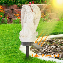将图片加载到图库查看器,Solar Praying Angle Statue Garden Light