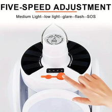 Load image into Gallery viewer, Solar USB Rechargeable LED Bulb Lights With Power Display