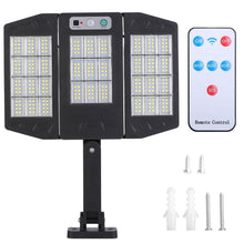 Load image into Gallery viewer, Solar Wall Light Outdoor Beads PIR Motion Sensor Remote Control Wireless Lamps