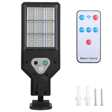 Load image into Gallery viewer, Solar Wall Light Outdoor Beads PIR Motion Sensor Remote Control Wireless Lamps