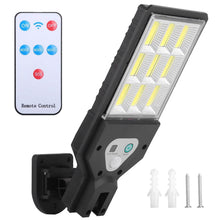 Load image into Gallery viewer, Solar Wall Light Outdoor Beads PIR Motion Sensor Remote Control Wireless Lamps