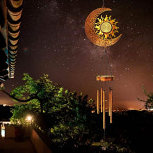 将图片加载到图库查看器,Solar Wind Chimes Garden Decorative Wind Chime Light