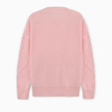 Load image into Gallery viewer, Solid Button Down Cable Knit Cardigan, Casual Long Sleeve Comfy Sweater