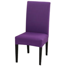 Load image into Gallery viewer, Solid Color Chair Cover Stretch Spandex Seat Cover For Office Wedding Banquet Hotel Home Chair Covers Banquet Chair Seat Protector Slipcover For Home Party Hotel Wedding Ceremony