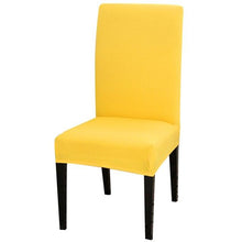 Load image into Gallery viewer, Solid Color Chair Cover Stretch Spandex Seat Cover For Office Wedding Banquet Hotel Home Chair Covers Banquet Chair Seat Protector Slipcover For Home Party Hotel Wedding Ceremony