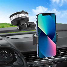 Load image into Gallery viewer, Solid & Durable Car Phone Holder Mount for Dashboard Windshield Long Arm Strong Suction Cell Phone Car Mount
