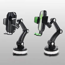 Load image into Gallery viewer, Solid & Durable Car Phone Holder Mount for Dashboard Windshield Long Arm Strong Suction Cell Phone Car Mount