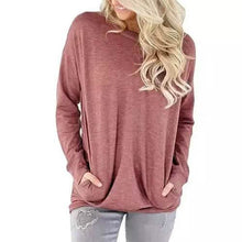 将图片加载到图库查看器,Solid Long Sleeve Shirt