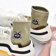 Load image into Gallery viewer, Solid Lovely Patterned Harajuku Socks Cotton Casual Cute Animal New Year Gift Socks For Female Sweat Absorption Breathable Socks For Men And Women
