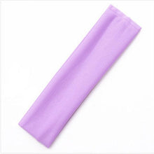 将图片加载到图库查看器,Solid Sports Headband Women Fashion Elastic Hair Bands Running Fitness Yoga Headwear Female Stretch Wash Makeup Gorgeous Hair Accessories For Women