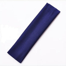 将图片加载到图库查看器,Solid Sports Headband Women Fashion Elastic Hair Bands Running Fitness Yoga Headwear Female Stretch Wash Makeup Gorgeous Hair Accessories For Women