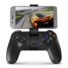 Load image into Gallery viewer, Solid Sustainable Black Bluetooth 2.4GHz Wireless Gamepad Controller Compatible With PC Smartphones Laptop