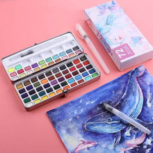 将图片加载到图库查看器,Solid Watercolor Pigment Set