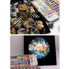 将图片加载到图库查看器,Solid Watercolor Pigment Set