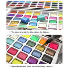 将图片加载到图库查看器,Solid Watercolor Pigment Set