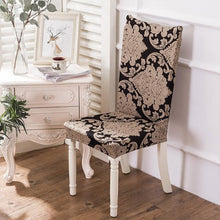 将图片加载到图库查看器,Spandex Chair Cover Stretch Elastic Dining Seat Cover for Banquet Wedding Restaurant Hotel Anti-dirty Removable housse de chaise Chair Covers for Dining Room Stretch Spandex Dining Chair Slipovers Parsons Chair Covers for Dining Room Kitchen
