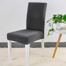 将图片加载到图库查看器,Spandex Chair Cover Stretch Elastic Dining Seat Cover for Banquet Wedding Restaurant Hotel Anti-dirty Removable housse de chaise Chair Covers for Dining Room Stretch Spandex Dining Chair Slipovers Parsons Chair Covers for Dining Room Kitchen
