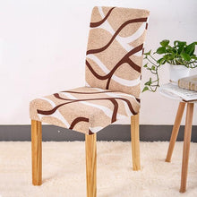 将图片加载到图库查看器,Spandex Chair Cover Stretch Elastic Dining Seat Cover for Banquet Wedding Restaurant Hotel Anti-dirty Removable housse de chaise Chair Covers for Dining Room Stretch Spandex Dining Chair Slipovers Parsons Chair Covers for Dining Room Kitchen