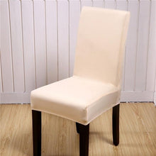 将图片加载到图库查看器,Spandex Chair Cover Stretch Elastic Dining Seat Cover for Banquet Wedding Restaurant Hotel Anti-dirty Removable housse de chaise Chair Covers for Dining Room Stretch Spandex Dining Chair Slipovers Parsons Chair Covers for Dining Room Kitchen