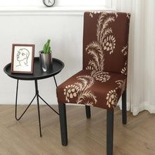 Load image into Gallery viewer, Spandex Chair Covers Printed Dining Room Stretch Seat Cover Chair Protective Case for Restaurant Banquet Kitchen Hotel Stretch Spandex Removable Washable Dining Chair Protector
