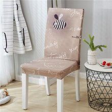 将图片加载到图库查看器,Spandex Dining Chair Cover With Back Elastic Universal Kitchen Living Room Stretch Slipcover Chair Covers Protector Seat Case Chair Cover Seat Protector Super Fit Slipcover Stretch Removable Washable Soft Spandex Fabric for Home