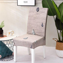 将图片加载到图库查看器,Spandex Dining Chair Cover With Back Elastic Universal Kitchen Living Room Stretch Slipcover Chair Covers Protector Seat Case Chair Cover Seat Protector Super Fit Slipcover Stretch Removable Washable Soft Spandex Fabric for Home
