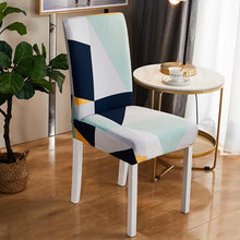 Load image into Gallery viewer, Spandex Seat Chair Cover Removable Slipcover Anti-Dirty Kitchen Cover For Banquet Wedding Dinner RestaurantStretch Spandex Dining Chair Slipcovers Removable Washable Dining Room Chair Protector Cover Seat Slipcover