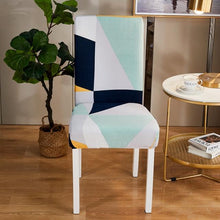 Load image into Gallery viewer, Spandex Seat Chair Cover Removable Slipcover Anti-Dirty Kitchen Cover For Banquet Wedding Dinner RestaurantStretch Spandex Dining Chair Slipcovers Removable Washable Dining Room Chair Protector Cover Seat Slipcover