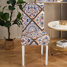 Load image into Gallery viewer, Spandex Seat Chair Cover Removable Slipcover Anti-Dirty Kitchen Cover For Banquet Wedding Dinner RestaurantStretch Spandex Dining Chair Slipcovers Removable Washable Dining Room Chair Protector Cover Seat Slipcover