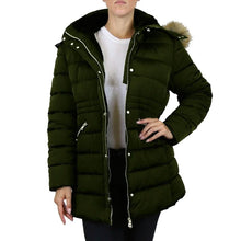 将图片加载到图库查看器,Spire By Galaxy Heavyweight Women's Parka with Hood