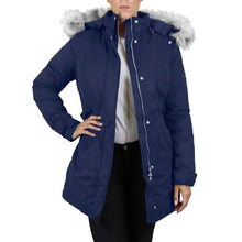将图片加载到图库查看器,Spire By Galaxy Heavyweight Women's Parka with Hood