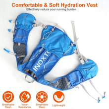 将图片加载到图库查看器,Sport Hydration Vest Running Backpack with 15oz, 50oz Water Bladder