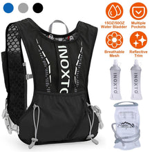 将图片加载到图库查看器,Sport Hydration Vest Running Backpack with 15oz, 50oz Water Bladder