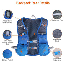 将图片加载到图库查看器,Sport Hydration Vest Running Backpack with 15oz, 50oz Water Bladder