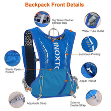 将图片加载到图库查看器,Sport Hydration Vest Running Backpack with 15oz, 50oz Water Bladder