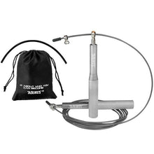 将图片加载到图库查看器,Sport Jump Rope Adjustable Jumping Rope Training Aluminum Skipping Rope Fitness 360 Degree Ball Bearing And Aluminum Alloy Non-Slip Handle Rope For Training Fitness Home