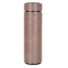 将图片加载到图库查看器,Sport Sterlling Creative Diamond Thermos Bottle Water Bottle Stainless Steel Smart Temperature Display Vacuum Flask Mug Gift for Men Women