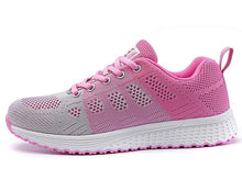 Load image into Gallery viewer, Sport Women Casual Shoes Fashion Breathable Walking Mesh Flat Sneakers Women Gym Vulcanized Tenis Walking Shoes Breathable Lightweight Casual Comfort Fashion Sneaker