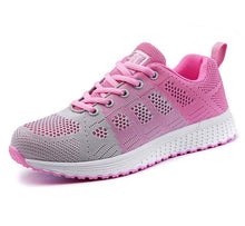 Load image into Gallery viewer, Sport Women Casual Shoes Fashion Breathable Walking Mesh Flat Sneakers Women Gym Vulcanized Tenis Walking Shoes Breathable Lightweight Casual Comfort Fashion Sneaker