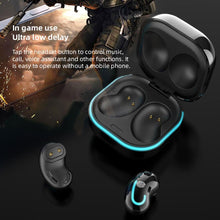 Load image into Gallery viewer, Sports Black Headphones Wireless Wearable Music Player Built-in Memory Sweatproof WaterproofWireless Bluetooth Headphones 5.1 Gaming Headset In Ear HiFi Sports Noise Cancel Earphone For Smartphones LED Display For Sports Running Workout