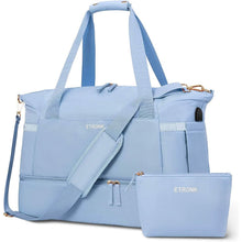 将图片加载到图库查看器,Sports Travel Duffel Bag with USB Charging Port
