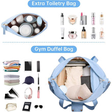 将图片加载到图库查看器,Sports Travel Duffel Bag with USB Charging Port