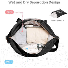 将图片加载到图库查看器,Sports Travel Duffel Bag with USB Charging Port